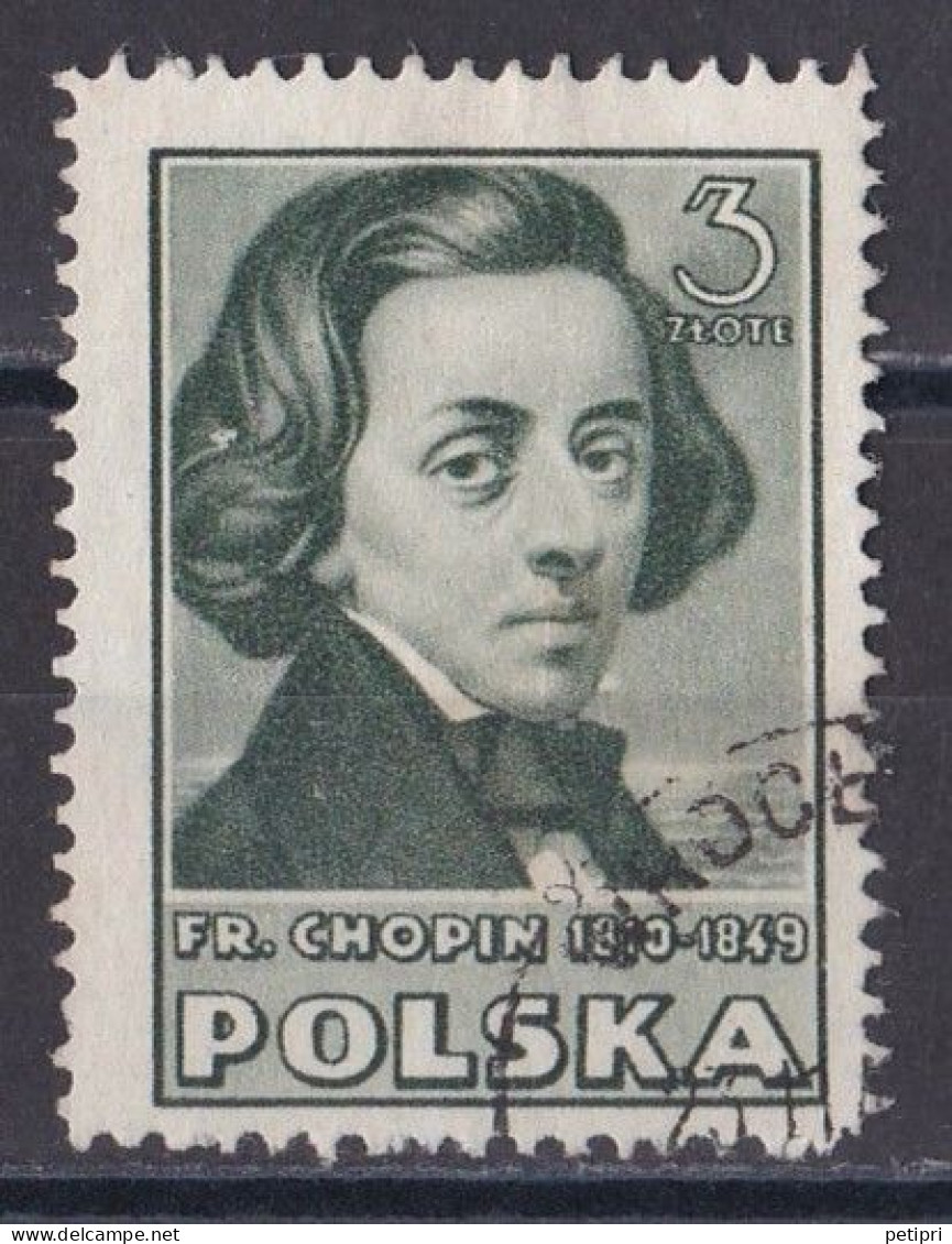 Pologne - République 1944 - 1960   Y & T N °  487  Oblitéré - Used Stamps