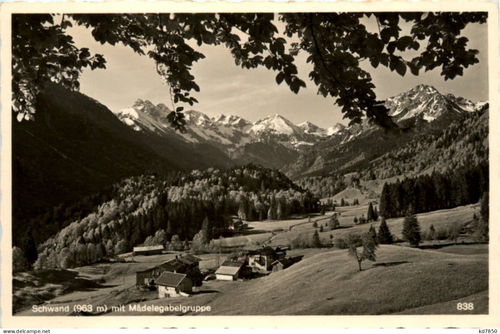 Schwand Mit Mädelsgabelgruppe - Oberstdorf