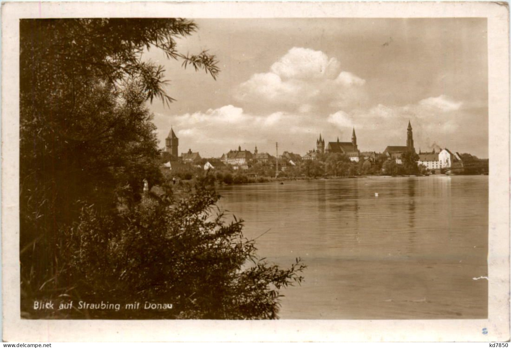 Blick Auf Straubing Mit Donau - Straubing