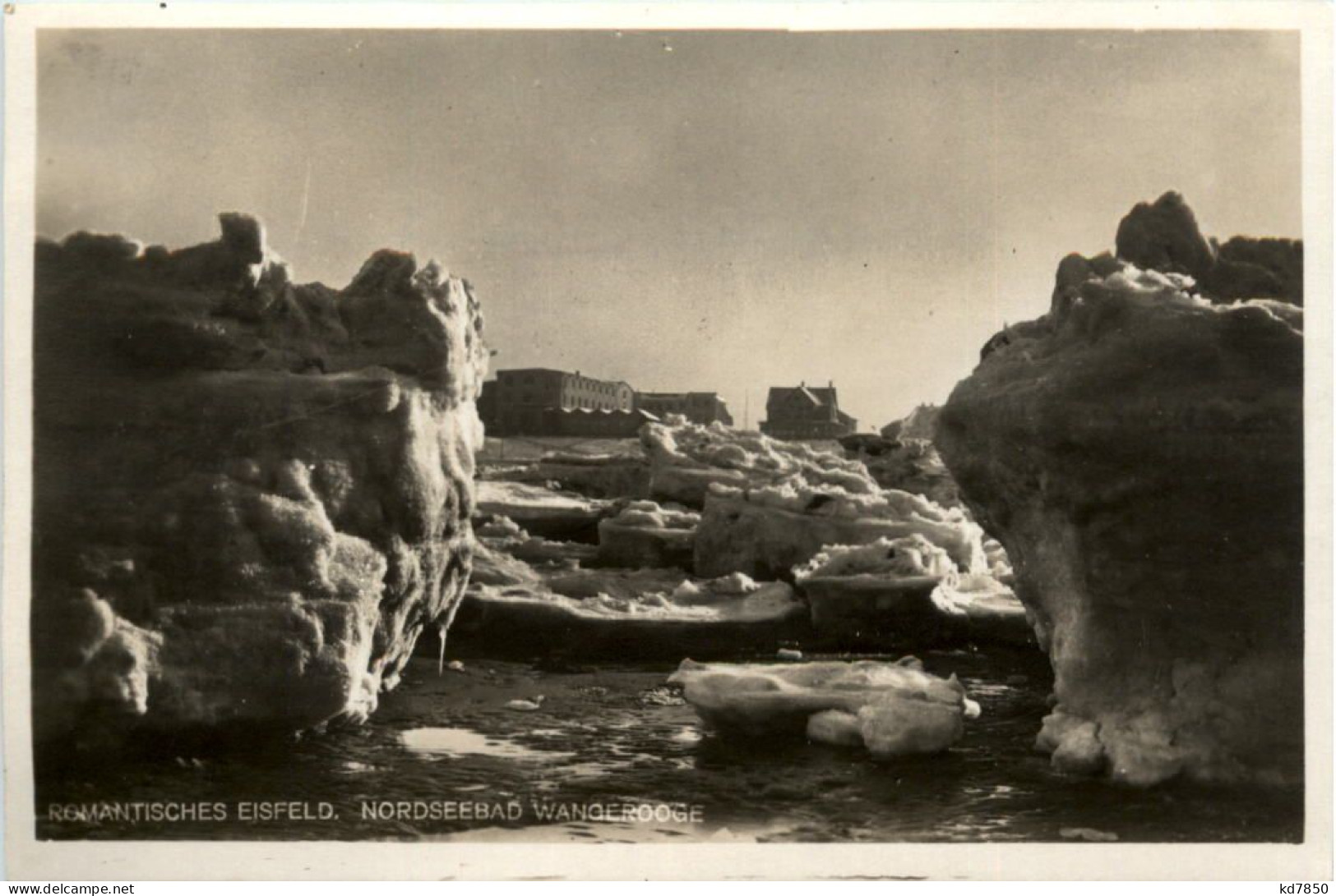 Romantisches Eisfeld, Nordseebad Wangerooge - Wangerooge