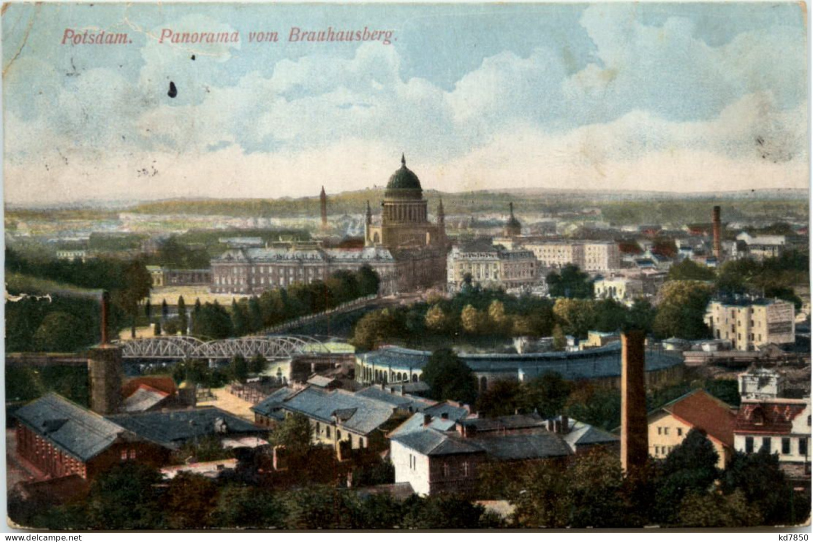 Potsdam, Panorama Vom Braunhausberg - Potsdam