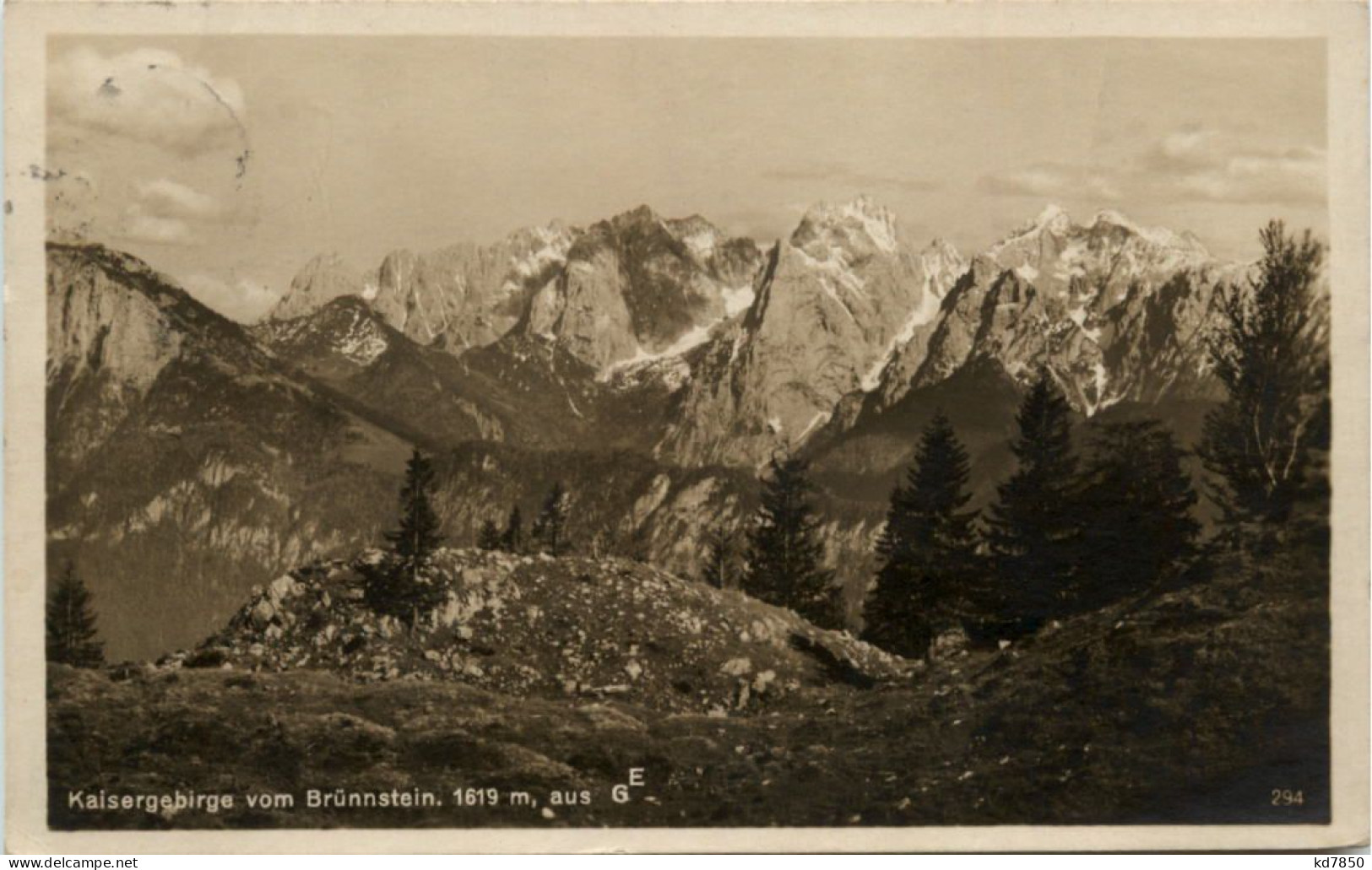 Kaisergebirge Vom Brünnstein - Rosenheim