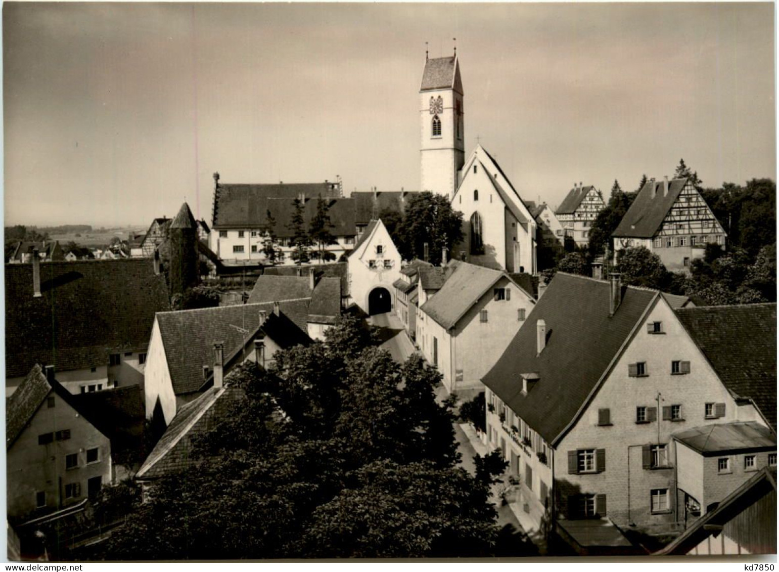 Riedlingen An Der Donau, Zwiefalter Tor Und Storchennest Auf Dem Rathaus - Biberach