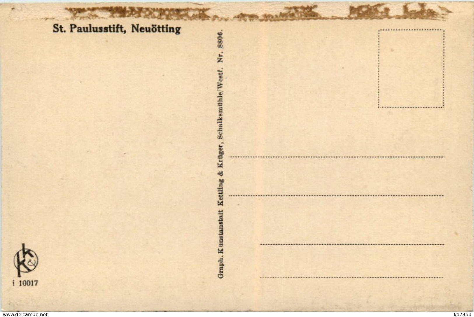 Neuötting, St. Paulusstift, Vorderansicht - Altoetting