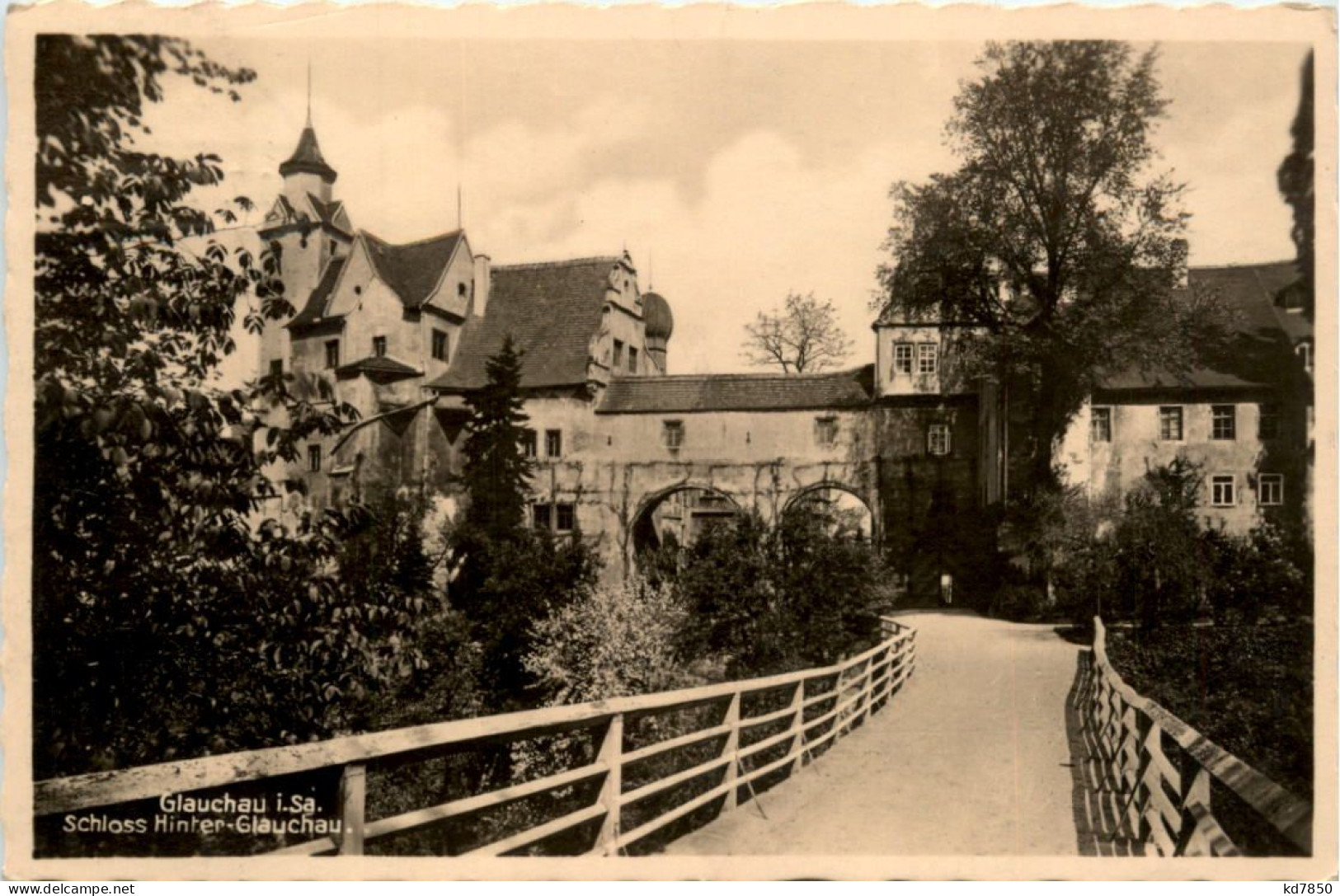 Glauchau, Schloss Hinter-Glachau - Glauchau