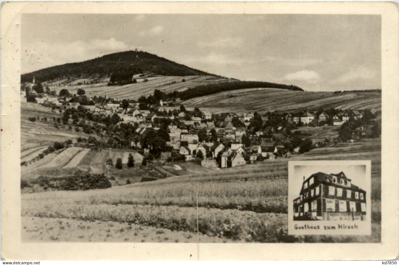 Meuselbach-Schwarzmühle, Gasthaus Zum Hirsch - Saalfeld
