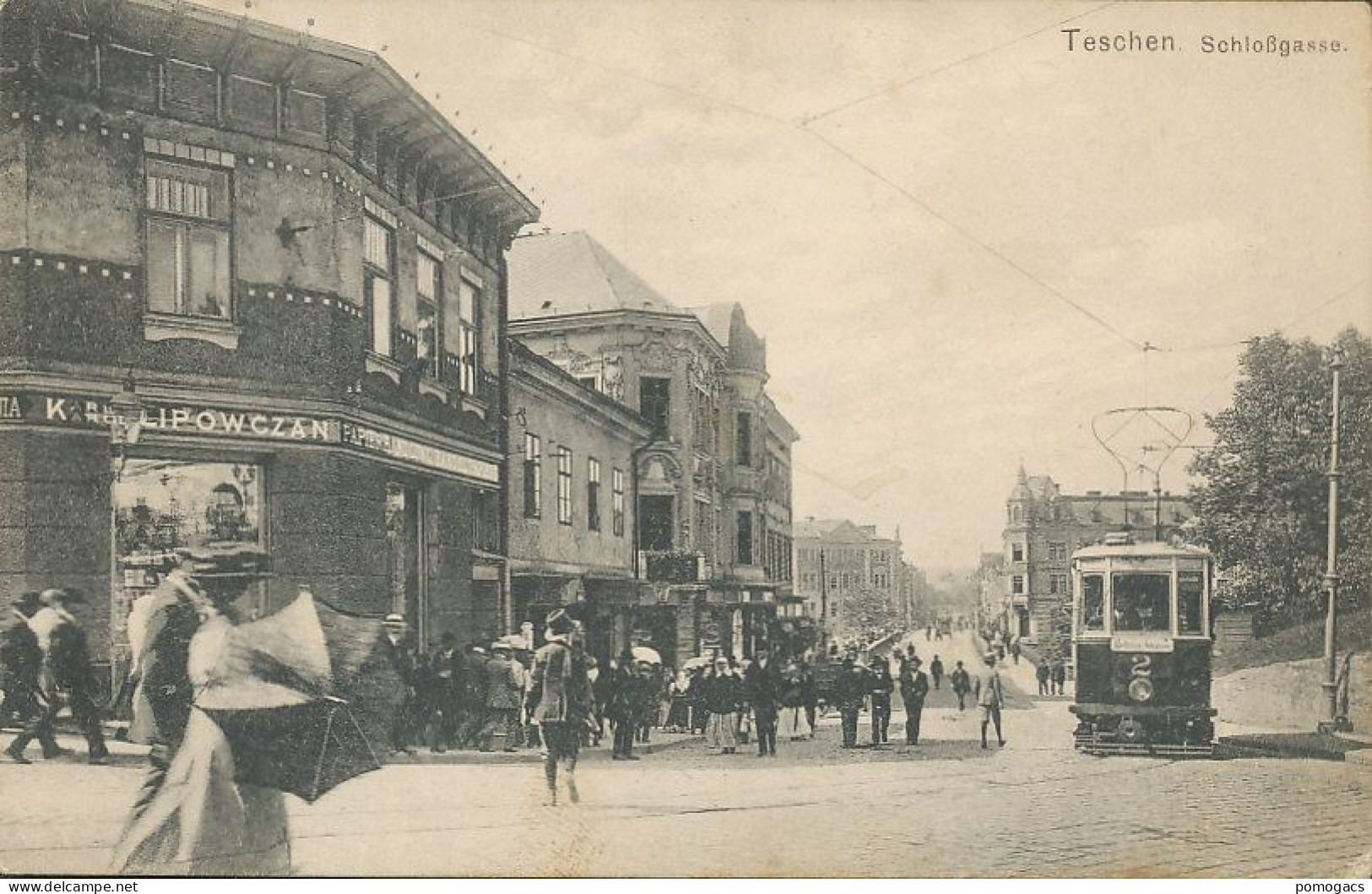 Teschen   Cieszyn - Tram 1917 - Polonia