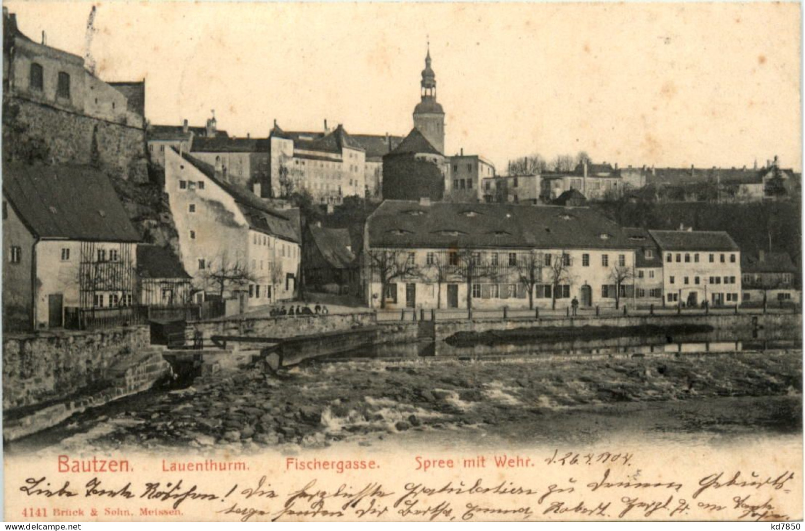 Bautzen - Spree Mit Wehr - Bautzen