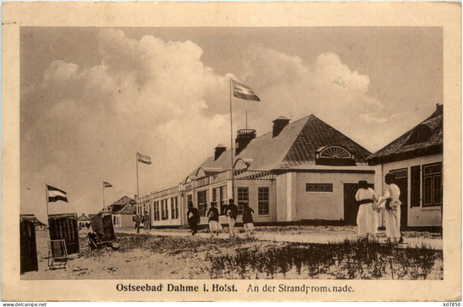 Ostseebad Dahme I.Holst., An Der Strandpromenade - Dahme