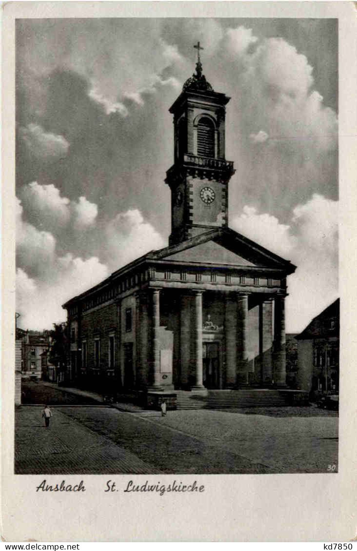 Ansbach, St. Ludwigskirche - Ansbach