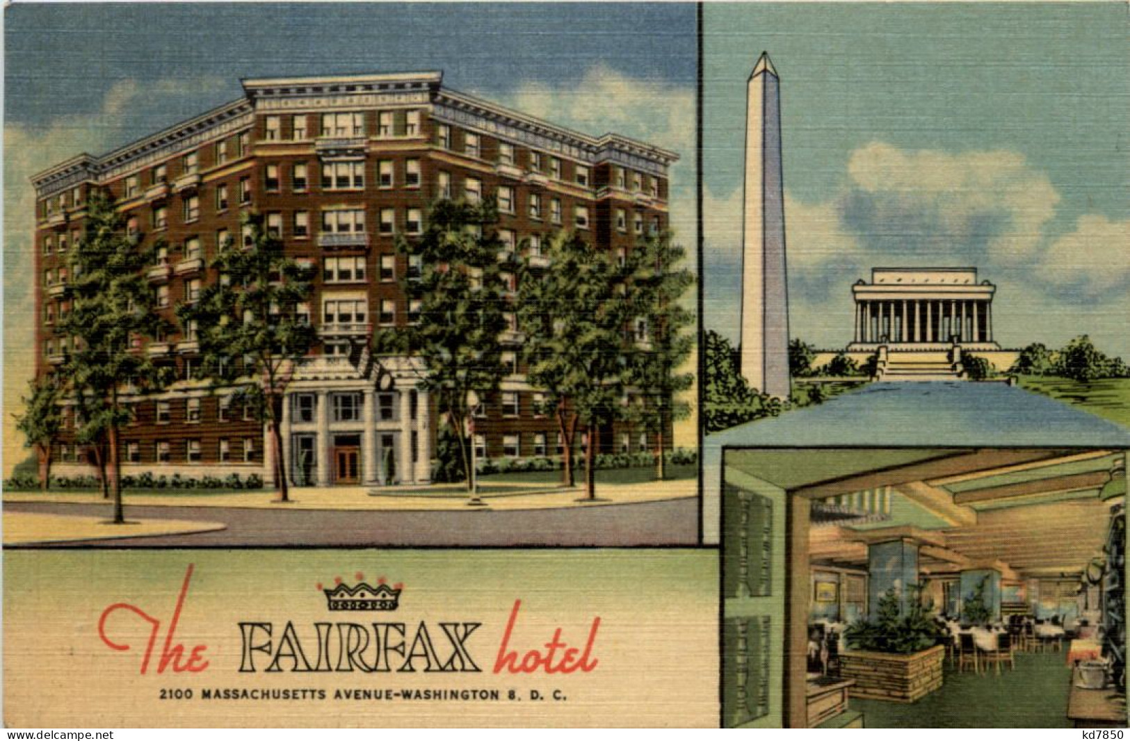 Washington DC - Fairfax Hotel - Washington DC