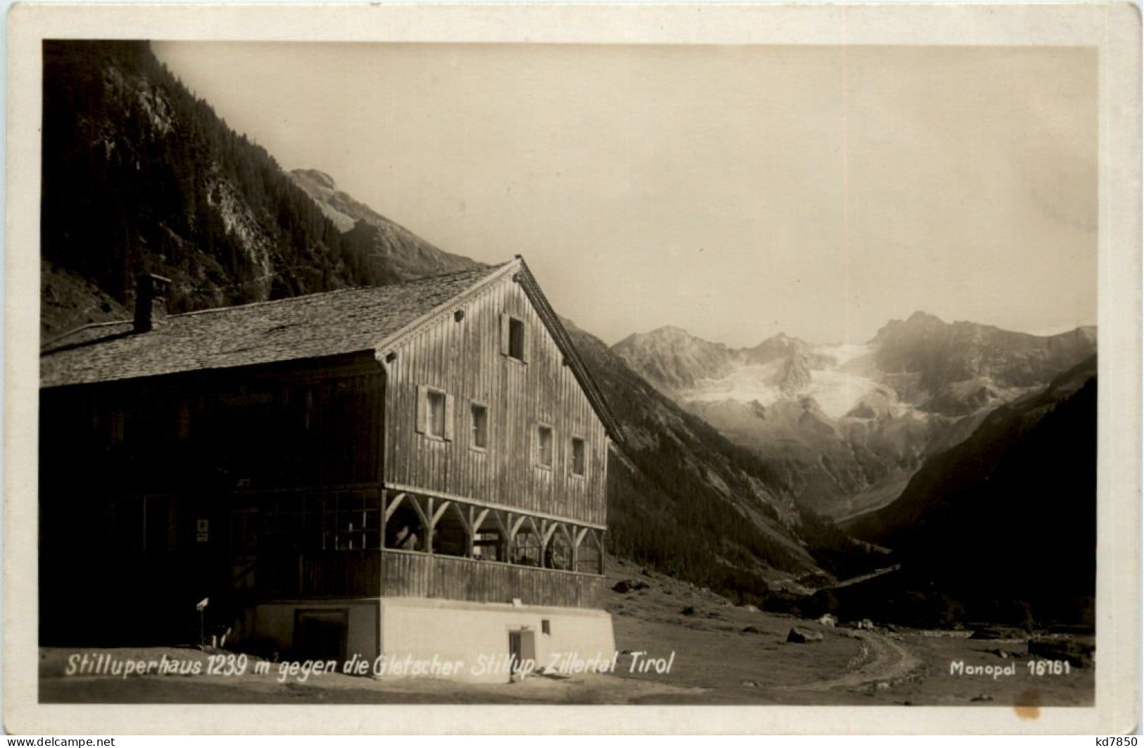 Stilluperhaus Gegen Die Gletscher Stillup, Zillertal Tirol - Zillertal