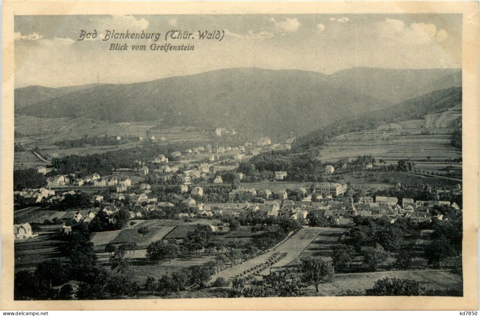 Bad Blankenburg, Blick Vom Freifenstein - Bad Blankenburg