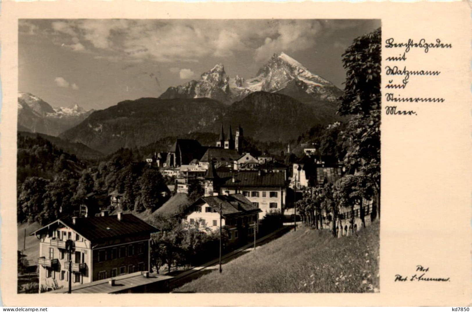 Berchtesgaden Mit Dem Watzmann - Berchtesgaden