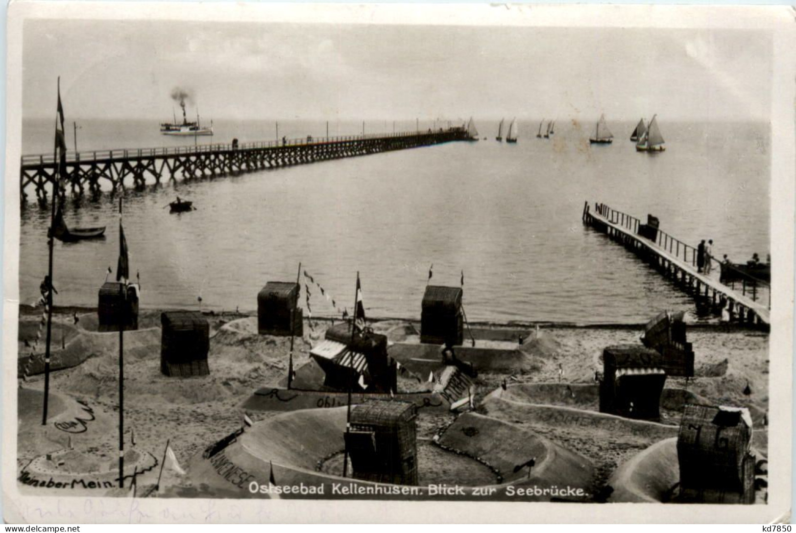 Seebad Kellenhusen, Blick Zur Seebrücke - Kellenhusen