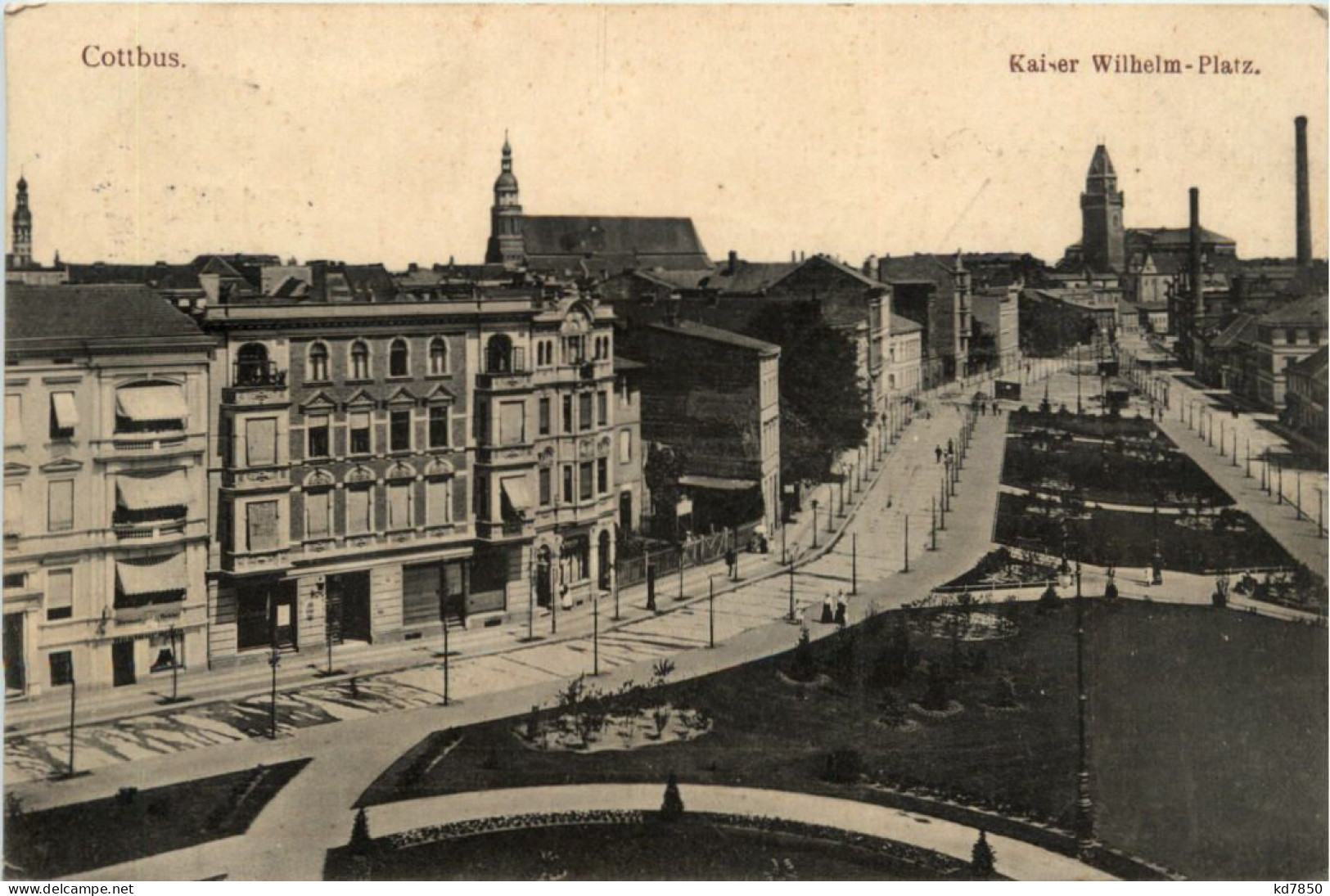 Cottbus - Kaiser Wilhlem Platz - Cottbus