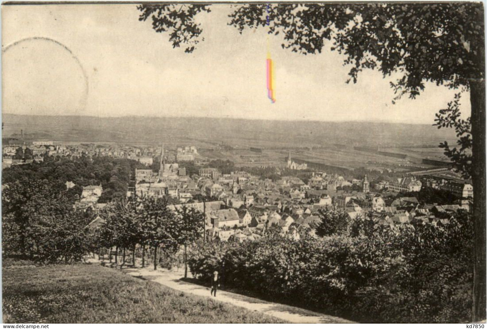 Bad Nauheim, Blick Vom Cafe Johannisberg-Terrasse - Bad Nauheim