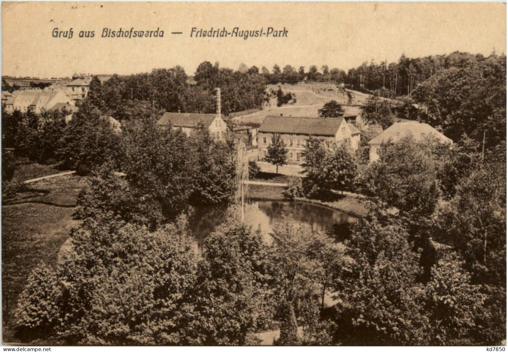 Gruss Aus Bischofswerda - Friedrich-August Park - Bischofswerda