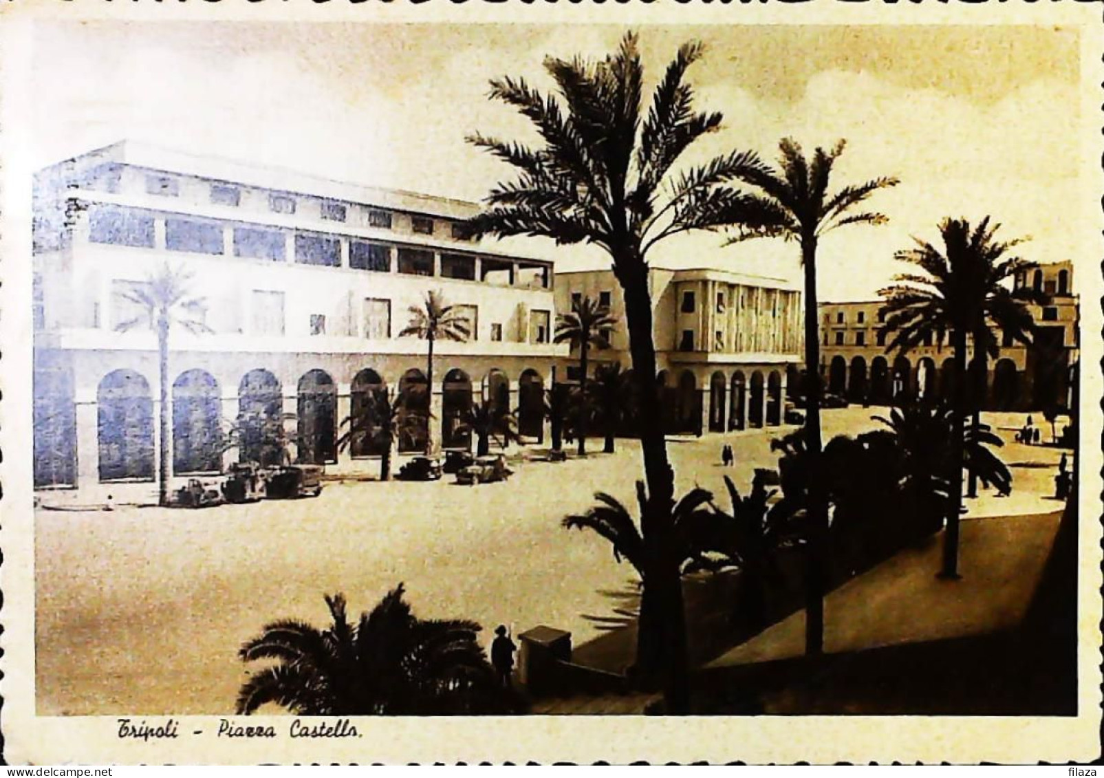 ITALIA - COLONIE -  LIBIA Cartolina Da TRIPOLI Del 1938- S6267 - Libia