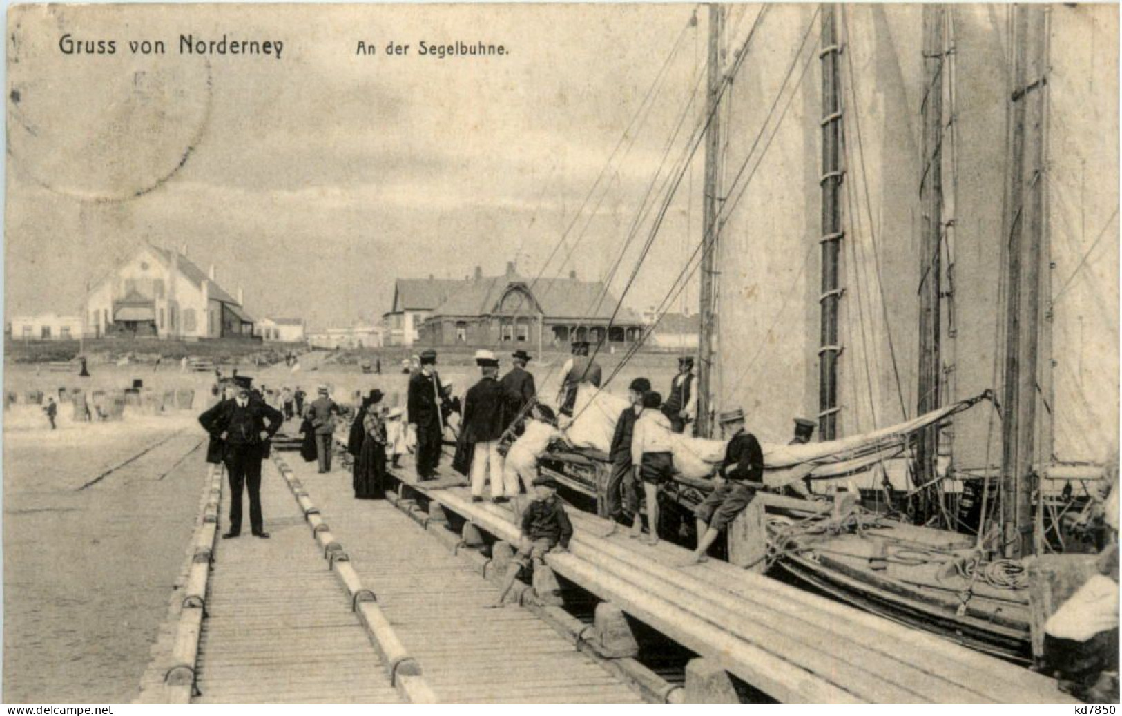 Norderney, An Der Segelbühne - Norderney