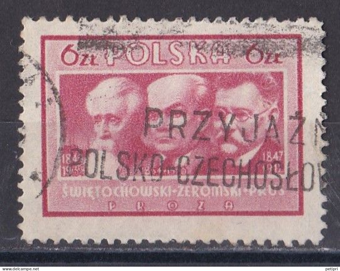 Pologne - République 1944 - 1960   Y & T N °  492  Oblitéré - Used Stamps