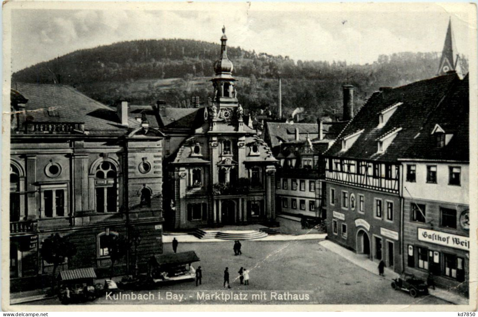 Kulmbach, Marktplatz Mit Rathaus - Kulmbach