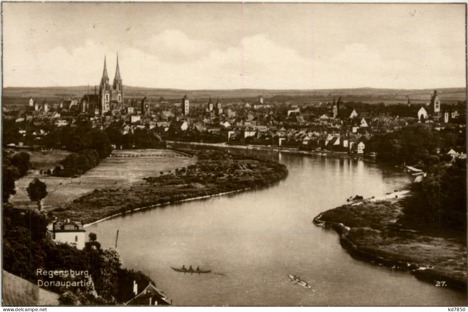 Regensburg - Donaupartie Mit Unter-Wörth - Regensburg