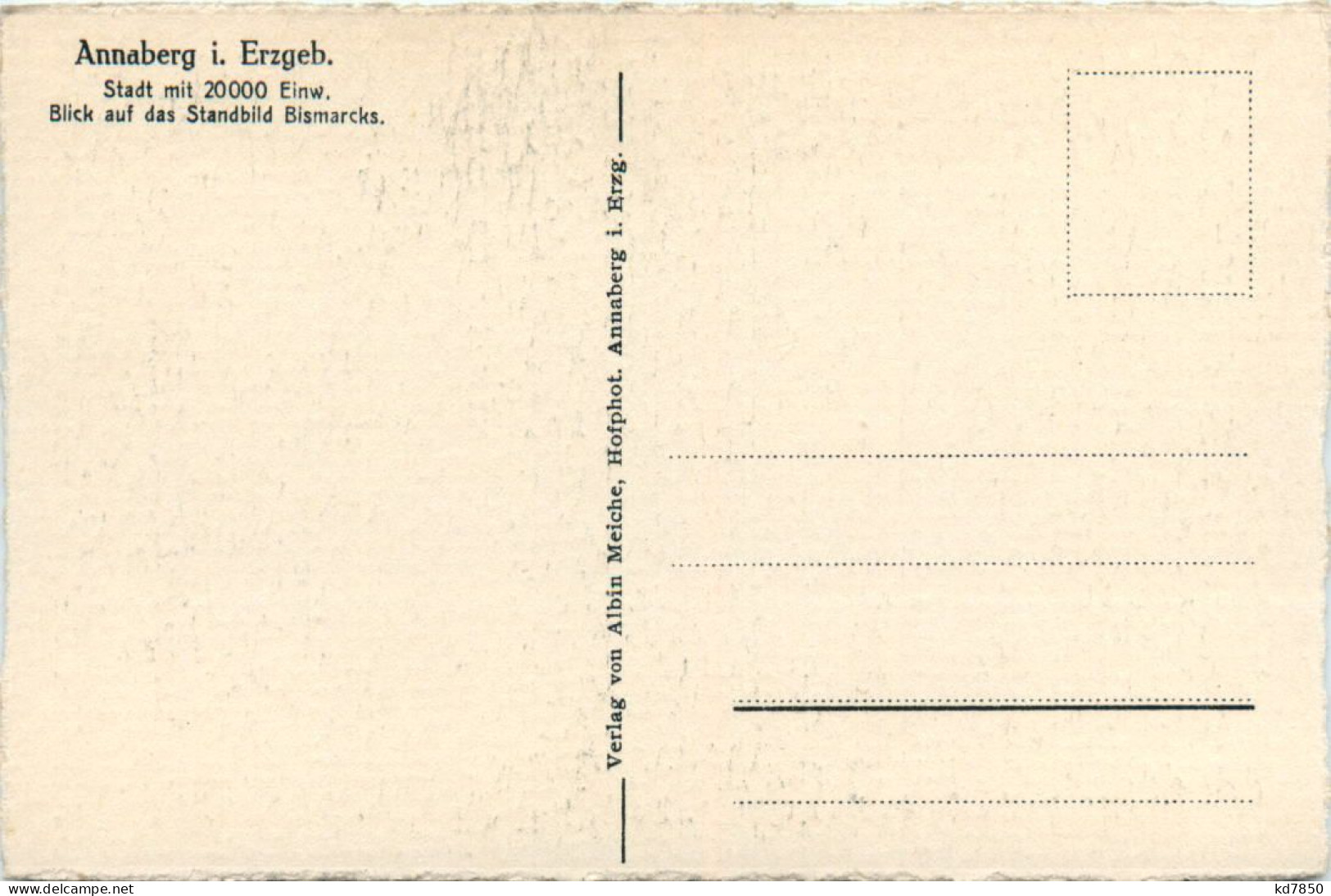 Annaberg, Bismarck-Denkmal - Annaberg-Buchholz