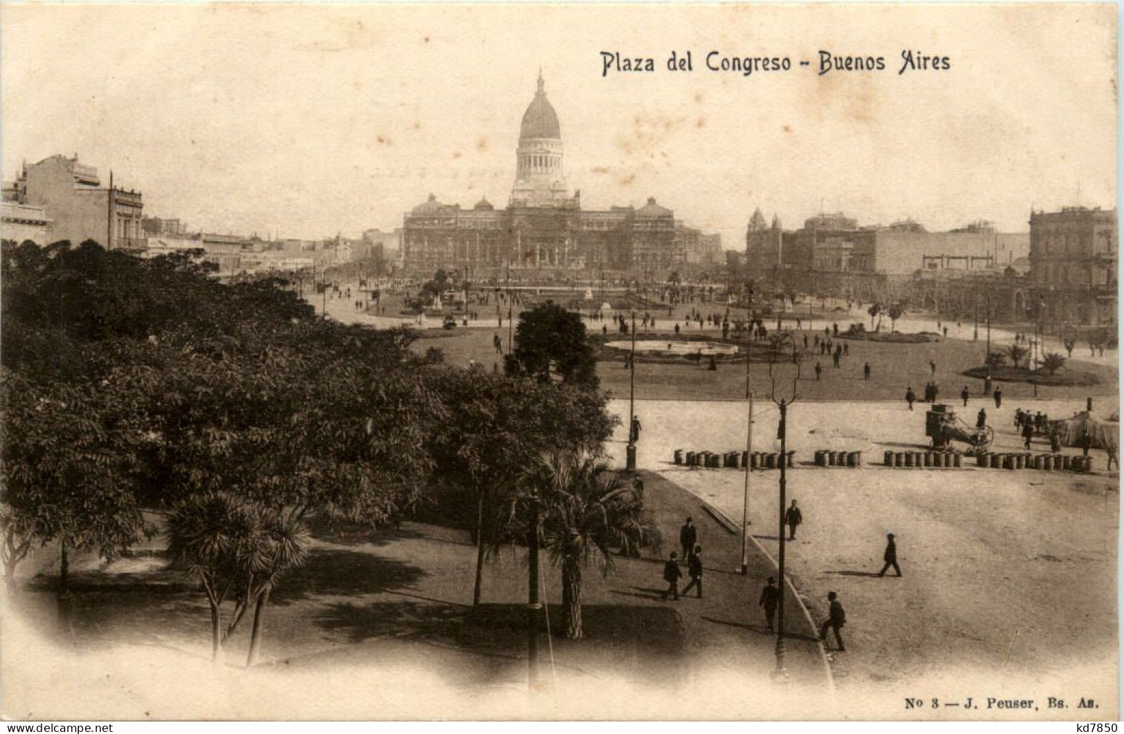 Buenos Aires - Plaza Del Congreso - Argentina