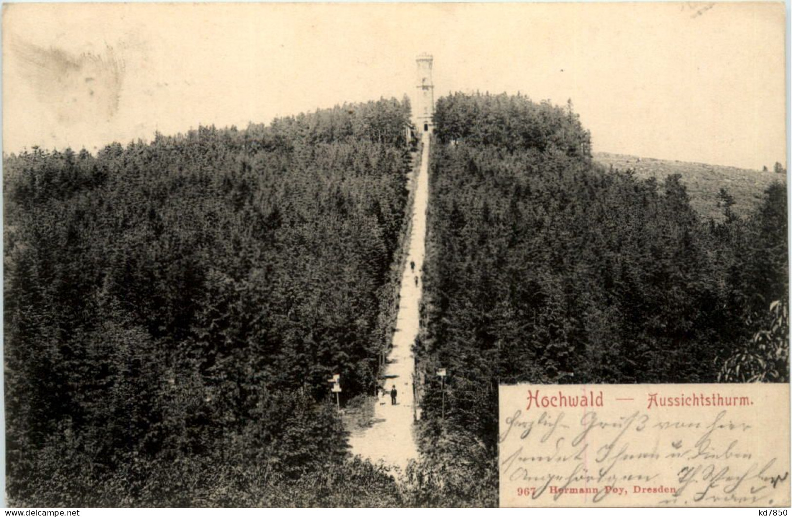 Hochwald, Aussichtsturm, Zittau - Zittau