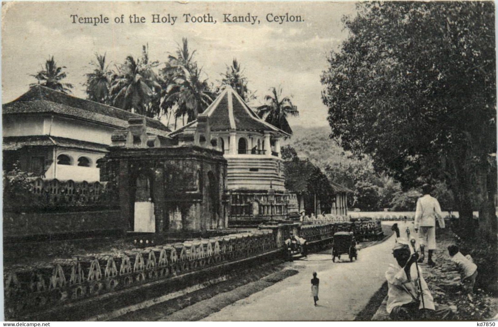 Kandy - Ceylon - Temple Of The Holy Tooth - Sri Lanka (Ceylon)