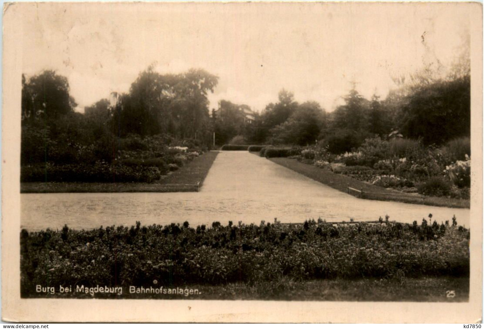 Burg Bei Magdeburg, Bahnhofsanlagen - Burg