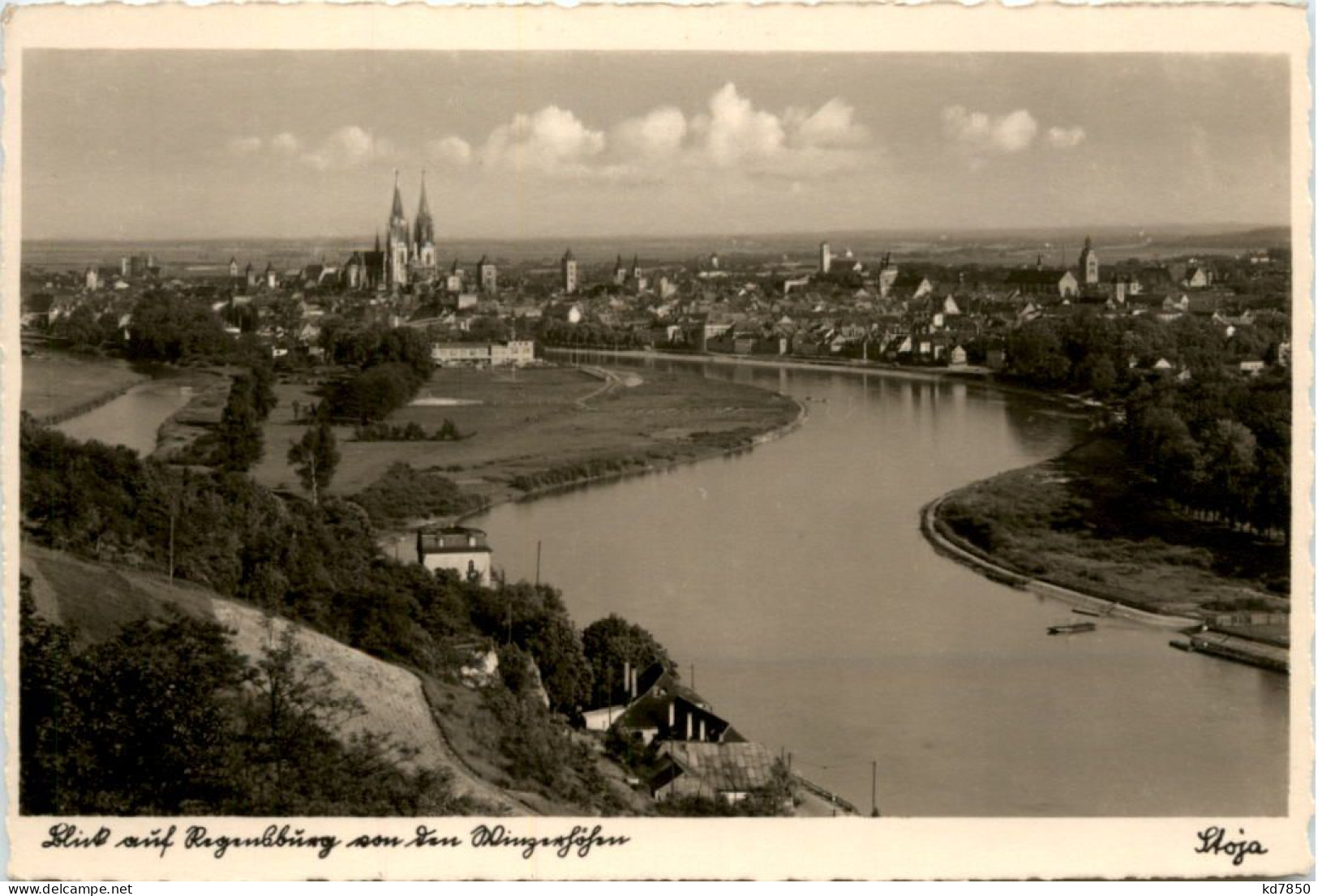 Regensburg - Donaupartie Mit Unter-Wörth - Regensburg