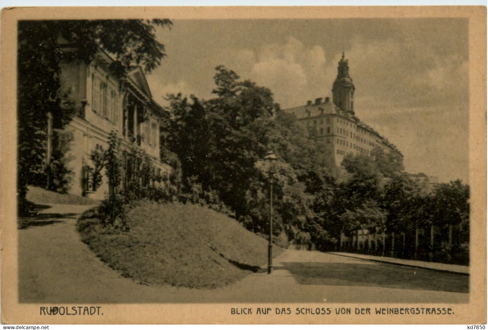 Rudolstadt - Weinbergstrasse - Rudolstadt