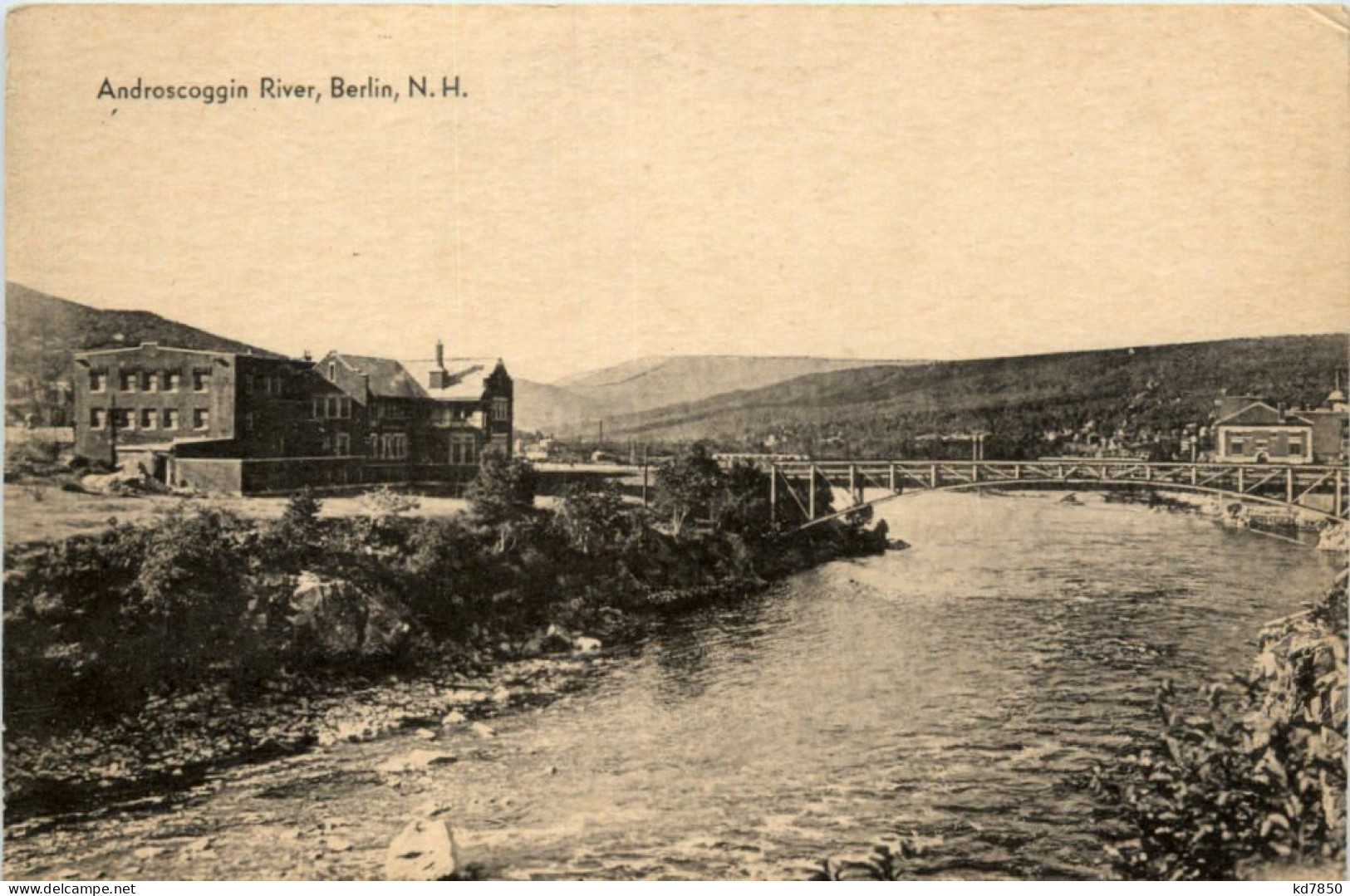 Berlin - NH - Androscoggin River - Altri & Non Classificati