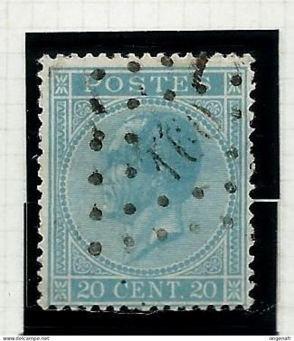 Lot: 17 Et 18 ( X3 )  Obl - 1865-1866 Profiel Links