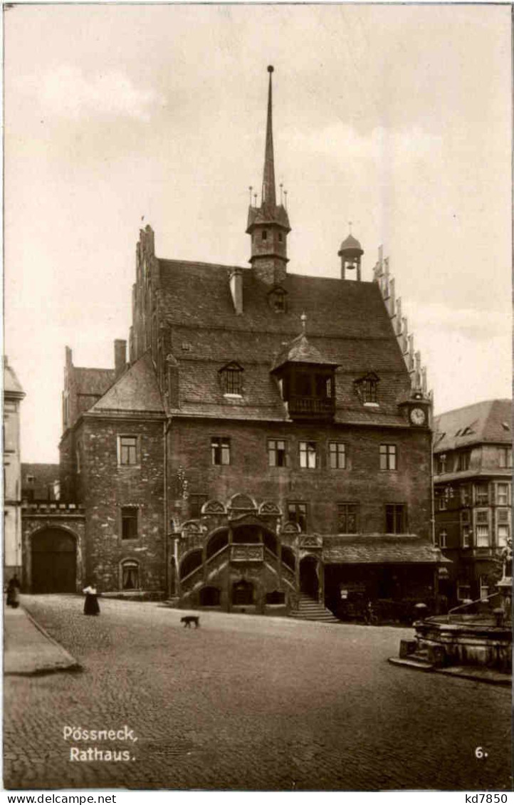 Pössneck, Rathaus - Poessneck