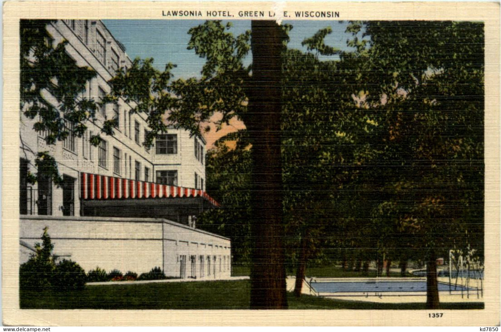 Green Lake Wisconsin - Lawsonia Hotel - Autres & Non Classés