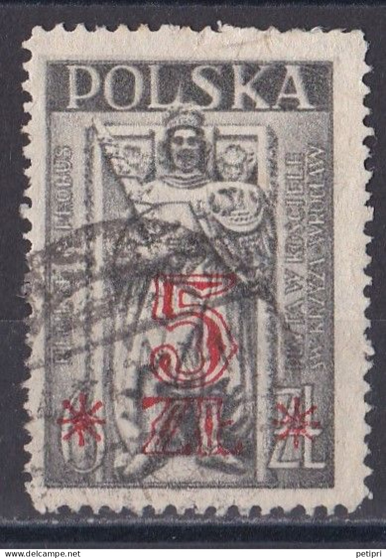 Pologne - République 1944 - 1960   Y & T N °  499  Oblitéré - Used Stamps