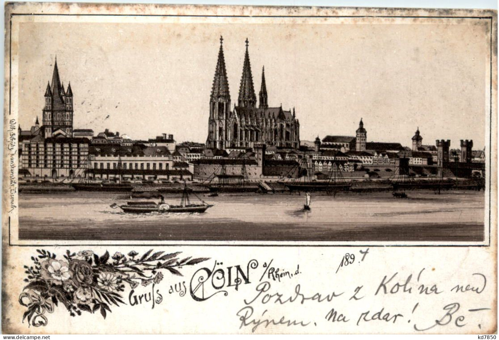 Gruss Aus Köln - Litho Vorläufer 1894 - Koeln