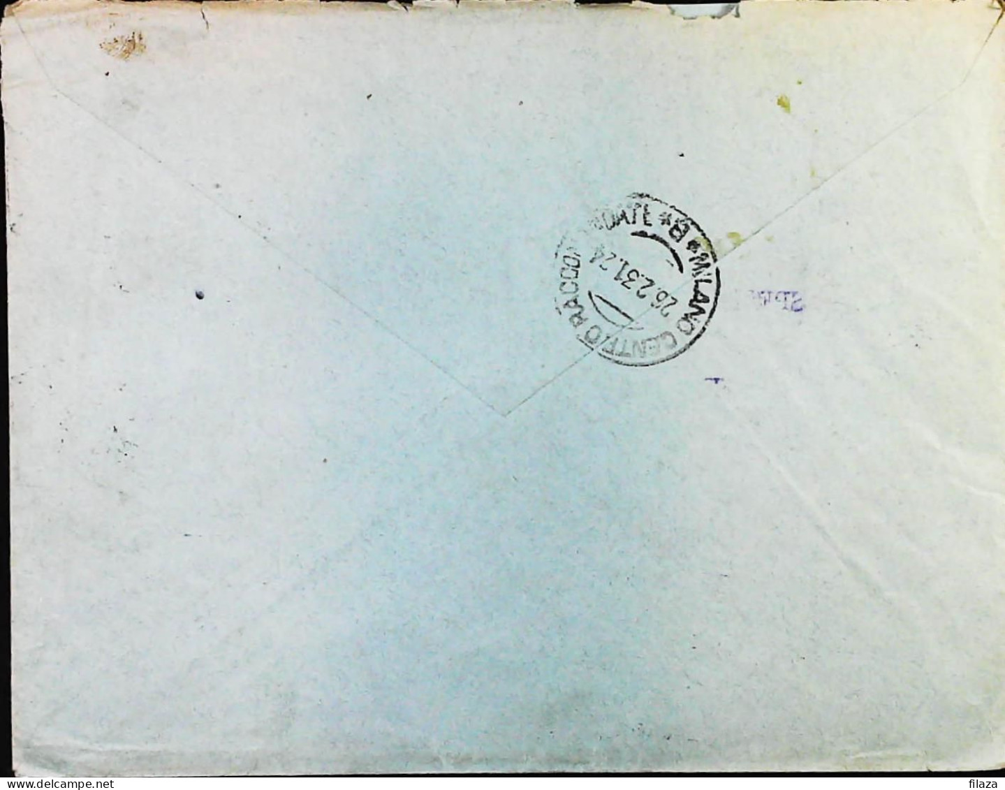 ITALIA - COLONIE -  LIBIA Lettera Raccomandata Da TRIPOLI Del 1931- S6289 - Libya