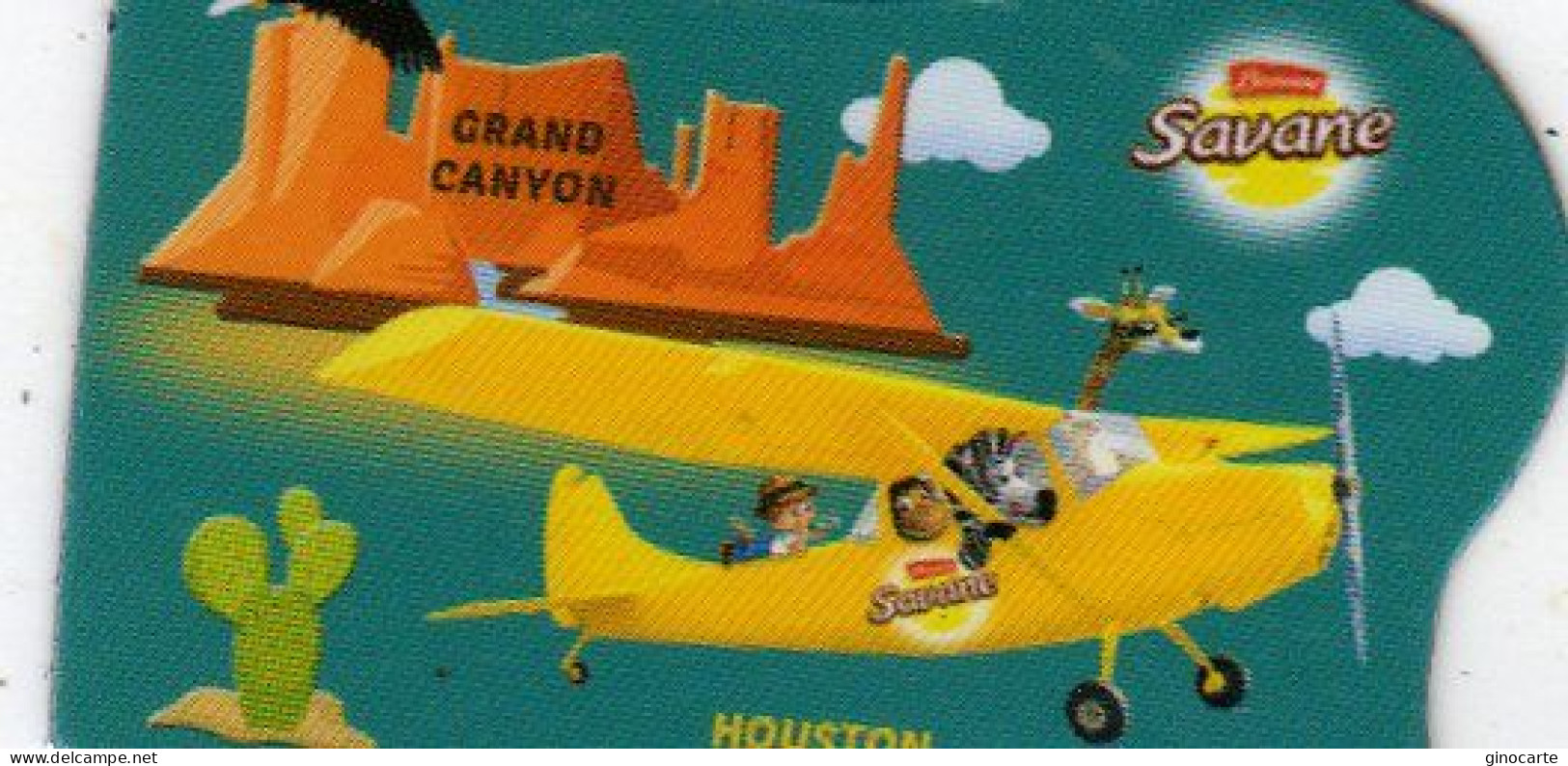 Magnets Magnet Brossard Savane Continent Amerique Etats Unis Houston - Turismo