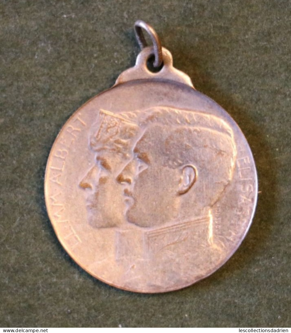 Médaille Liège La Vaillante Guerre 14-18 - Belgian Medal Wwi - Médaillette - Journée - Belgique