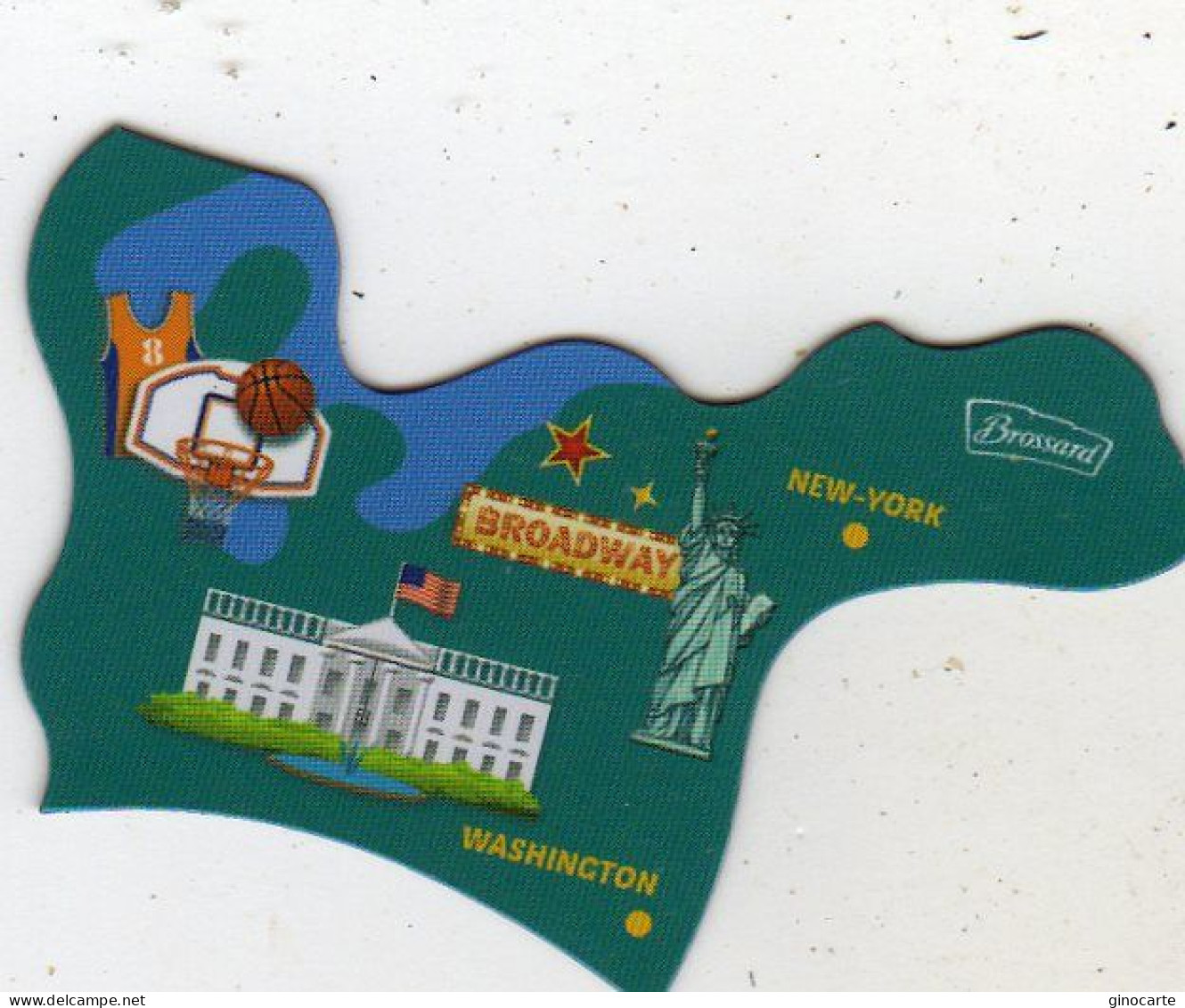 Magnets Magnet Brossard Savane Continent Amerique Etats Unis New York - Turismo