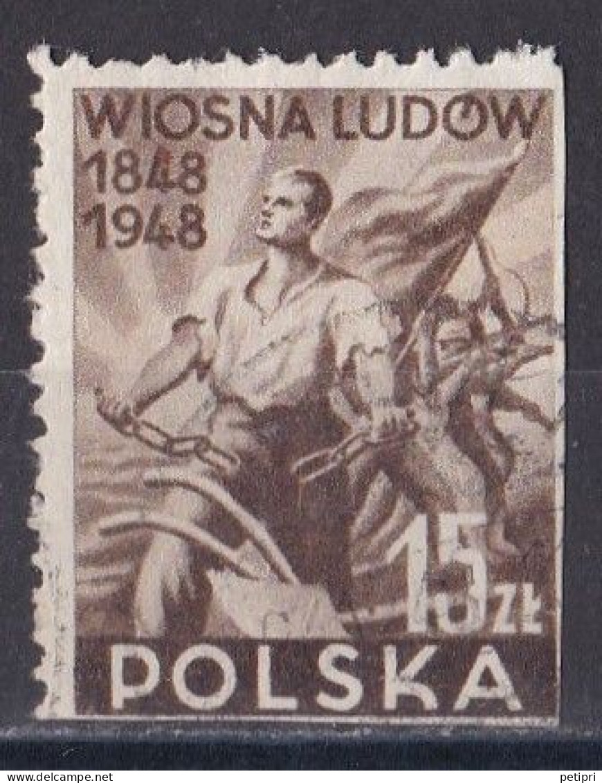 Pologne - République 1944 - 1960   Y & T N °  509  Oblitéré - Gebraucht