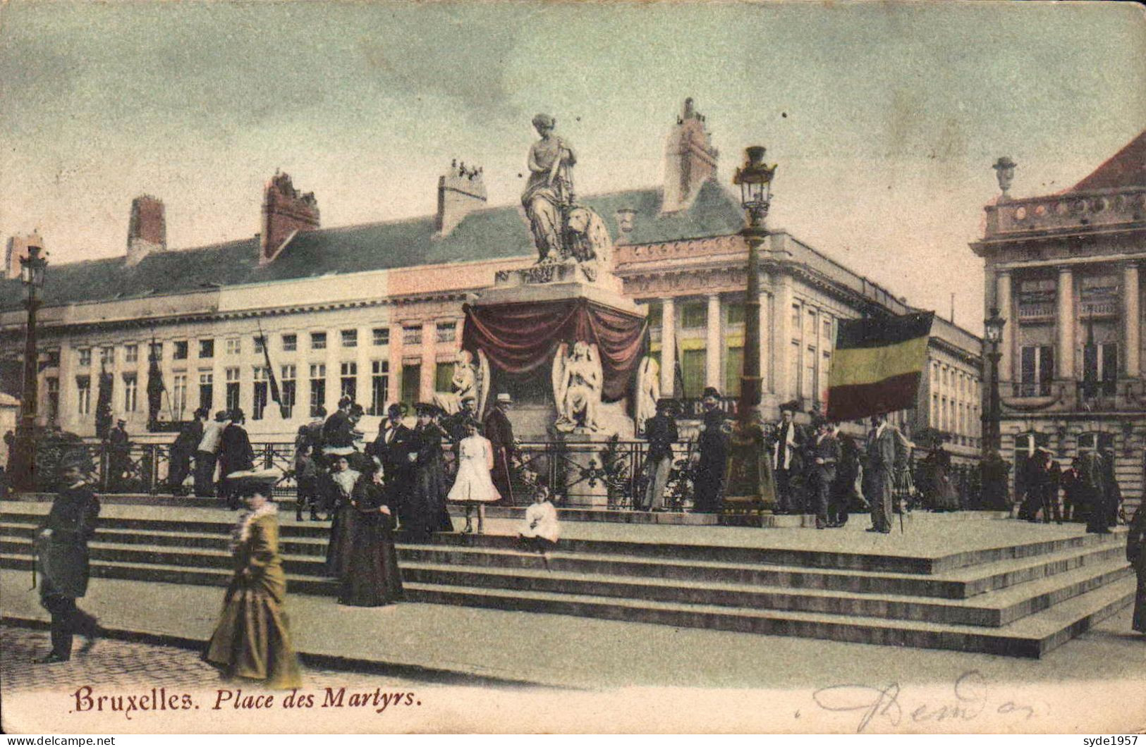 Bruxelles Place Des Martyrs - Monuments, édifices