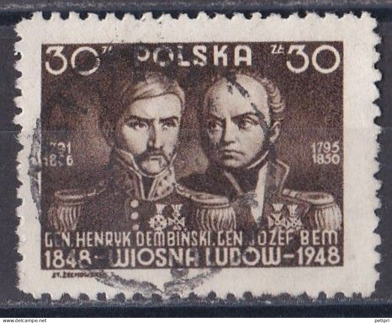 Pologne - République 1944 - 1960   Y & T N °  510  Oblitéré - Oblitérés