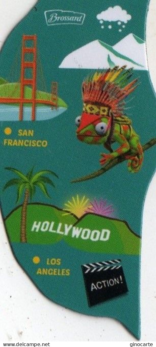 Magnets Magnet Brossard Savane Continent Amerique Etats Unis Los Angeles - Tourism