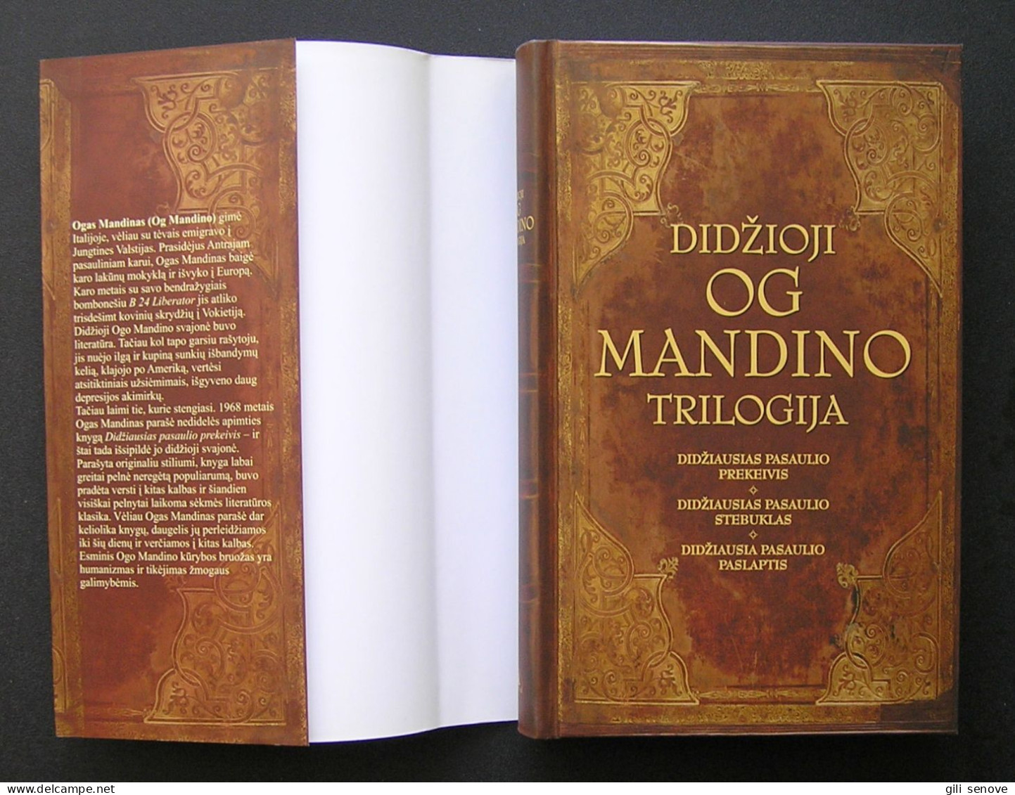 Lithuanian Book / Didžioji Og Mandino Trilogija By Og Mandino 2011 - Culture