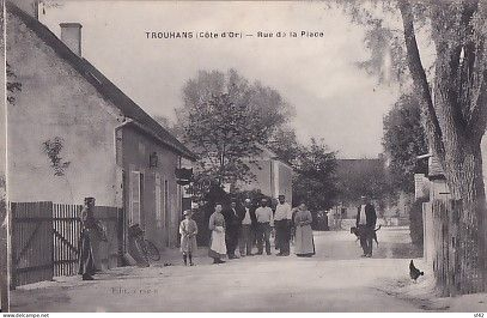 TROUHANS                RUE DE LA PLACE - Autres & Non Classés